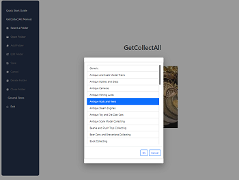 Rod and Reel collecting is selected