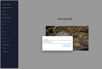 Changing the name of a folder