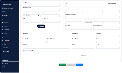 Open the Map and Document main folder