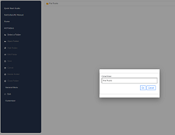 Changing the name of a folder